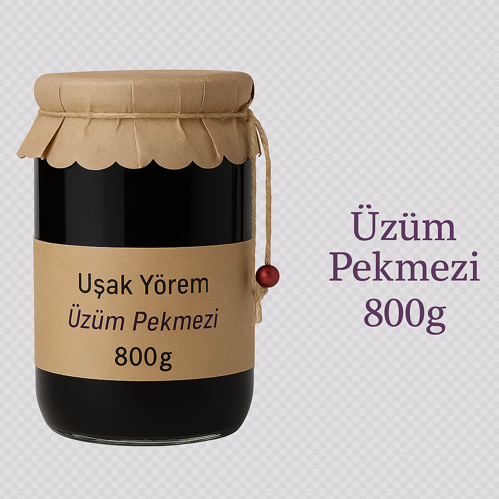 Üzüm Pekmezi 800g Uşak Yörem