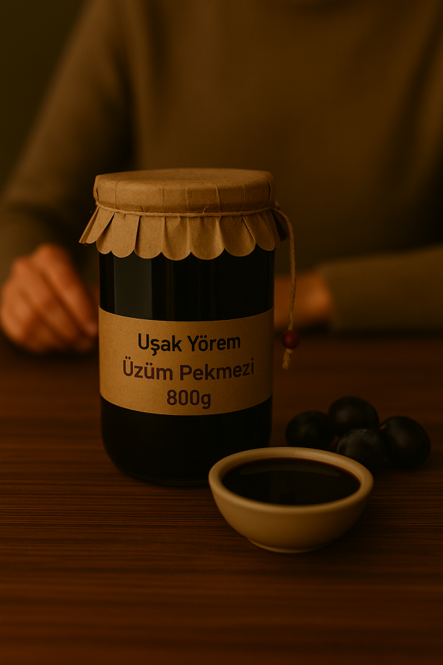 Üzüm Pekmezi 800g Uşak Yörem