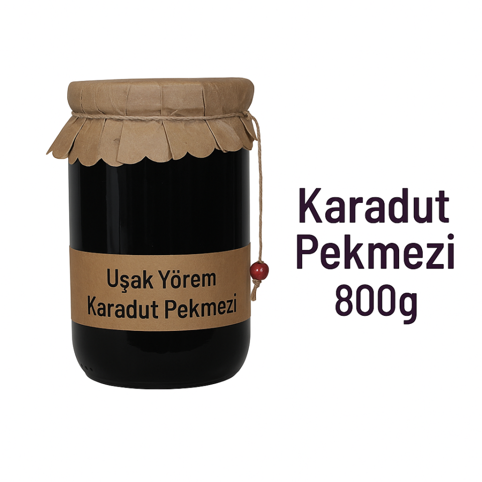 Karadut Pekmezi 800 gr. Uşak Yörem