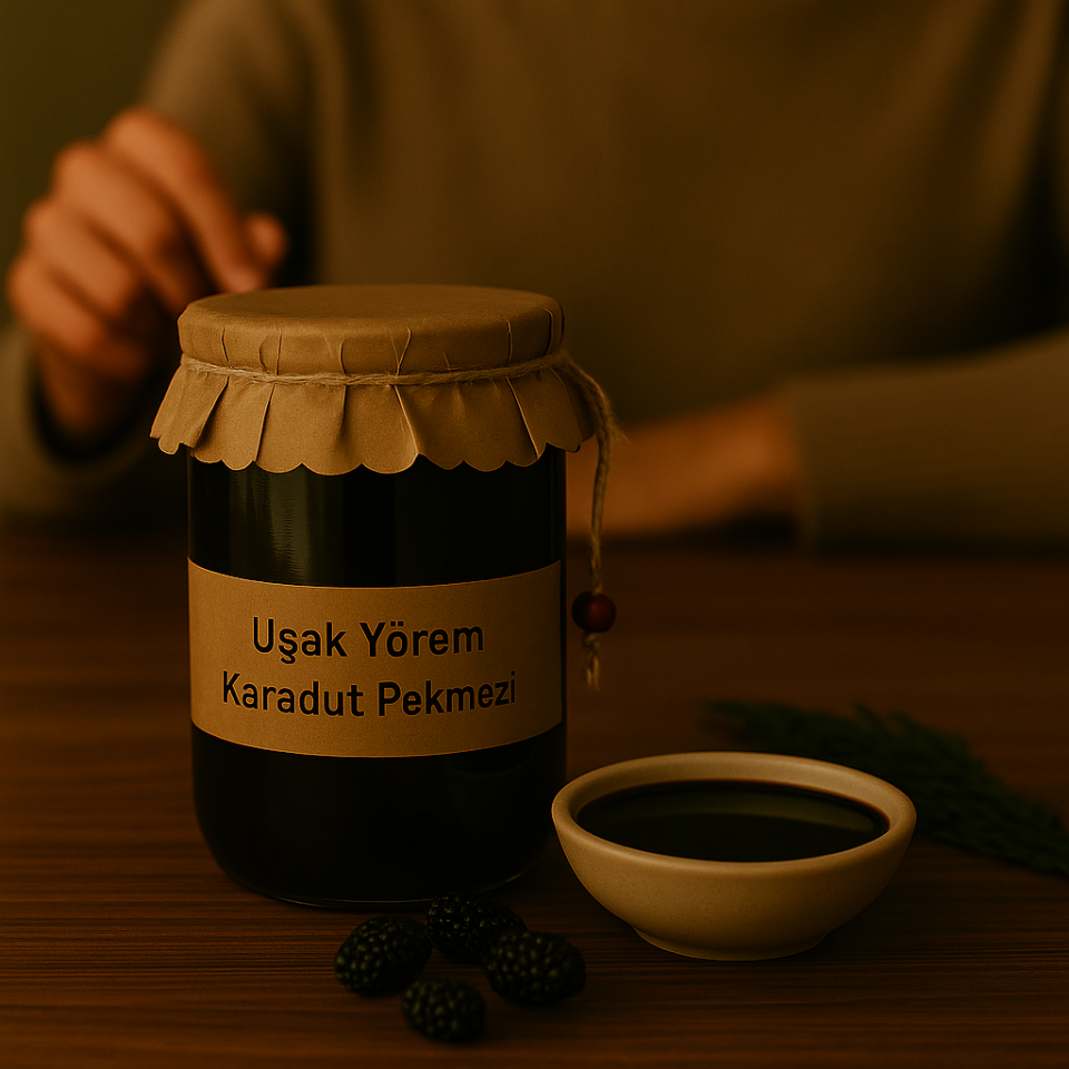 Karadut Pekmezi 800 gr. Uşak Yörem