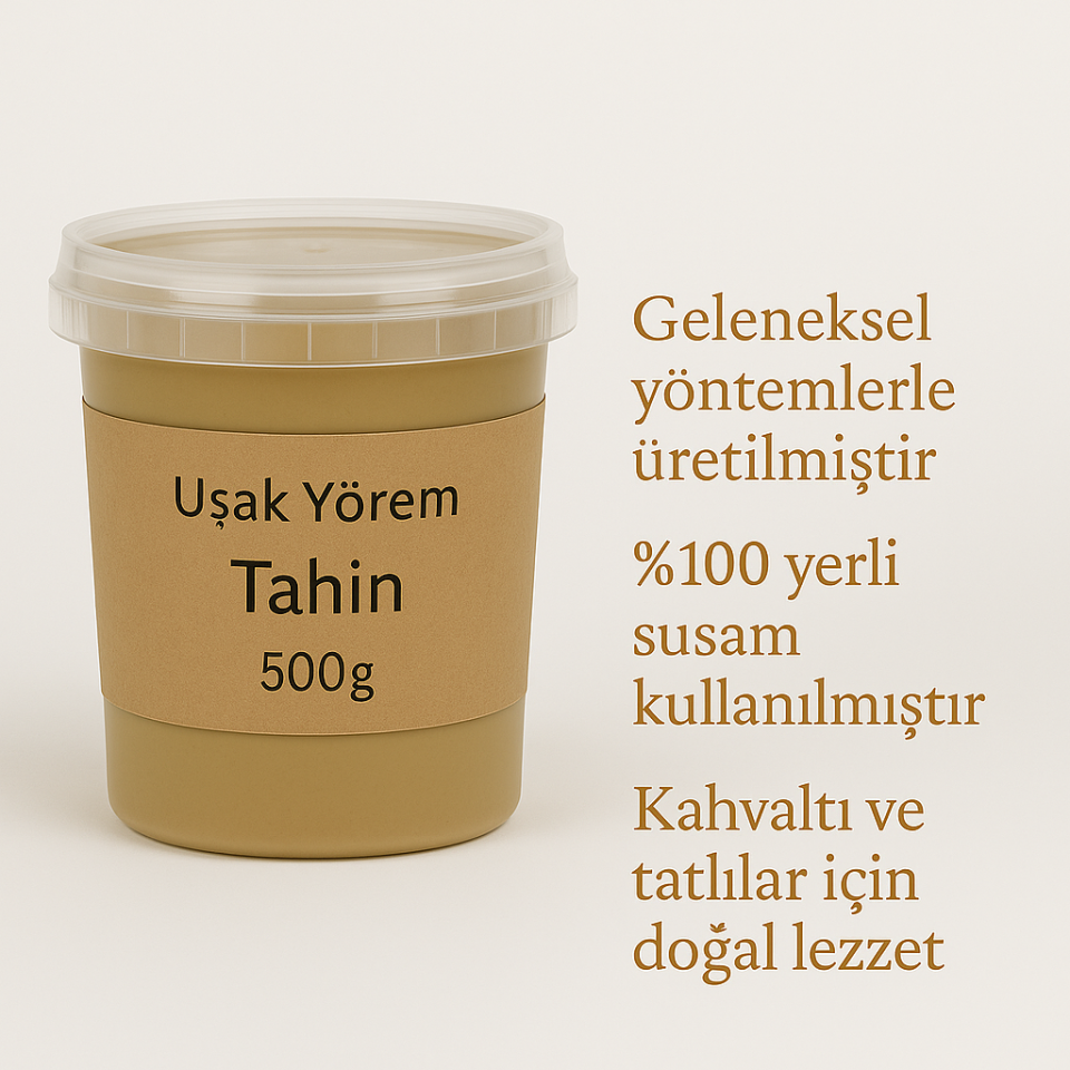 Tahin 500 gram Uşak Yörem