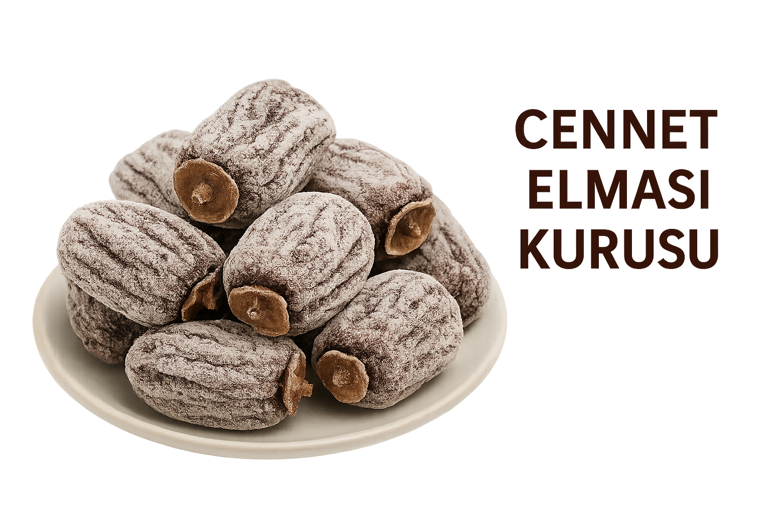 Cennet Elması (Trabzon Hurması) Kurusu  Uşak Yörem 1000 gram