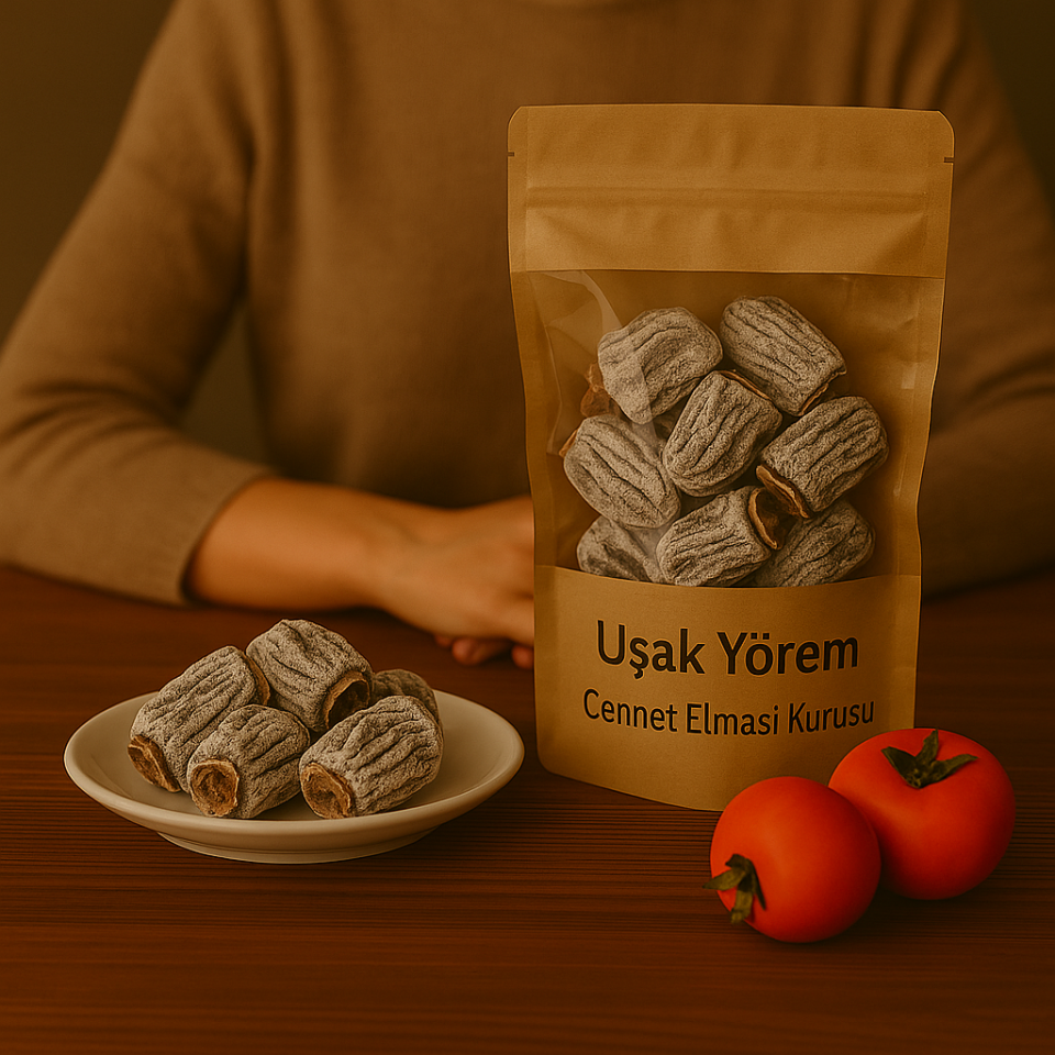 Cennet Elması (Trabzon Hurması) Kurusu  Uşak Yörem