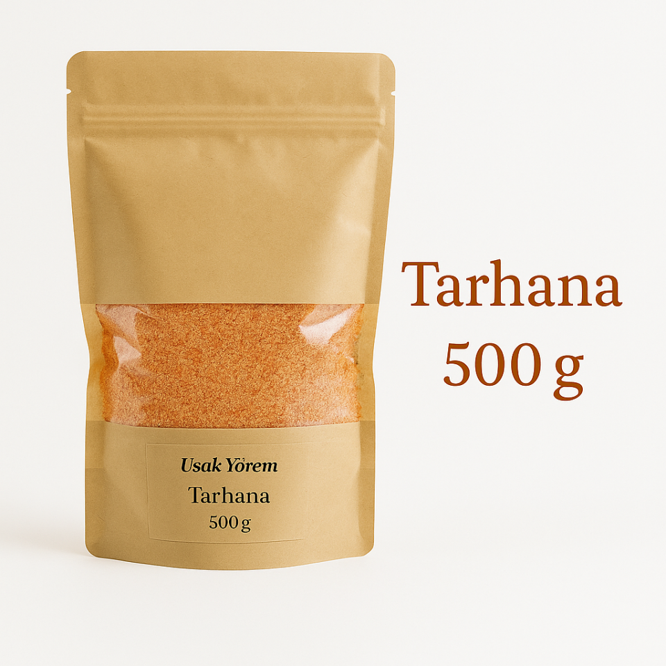 Ev Yapımı  Uşak  Tarhanası 1000g Uşak Yörem