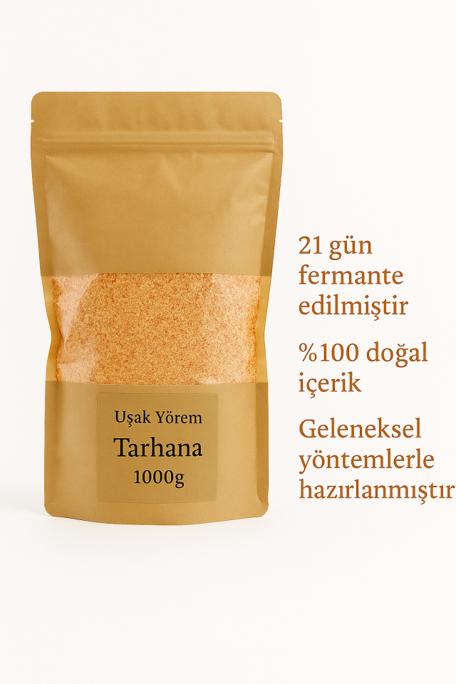 Ev Yapımı Tatlı Gediz Kızılcık Tarhanası 500 gram Uşak Yörem