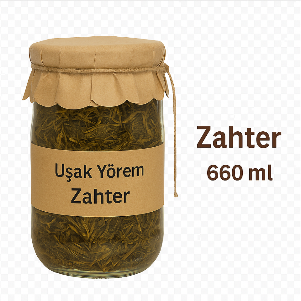 Zeytinyağlı Kahvaltılık Zahter 660 ml Uşak Yörem