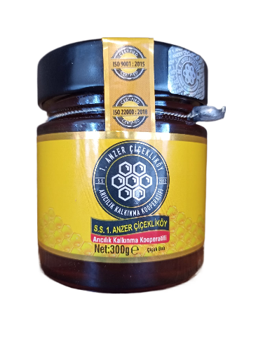 S.S.1.Anzer Çiçekliköy Kalkınma Koop.Çiçek Balı 300 Gram