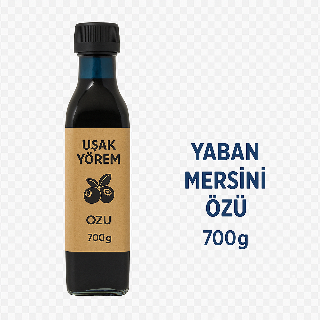 Yaban Mersini  Özü  Uşak Yörem 500 ml (şekerli)