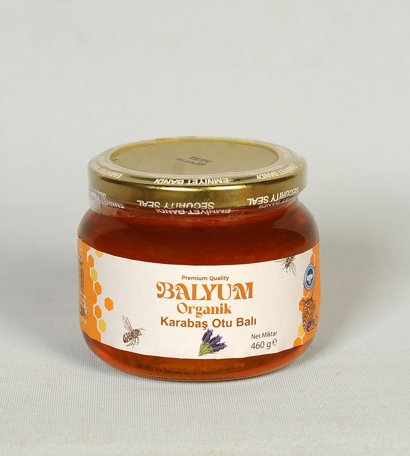 Organik Karabaş Otu Balı 460 gr Balyum