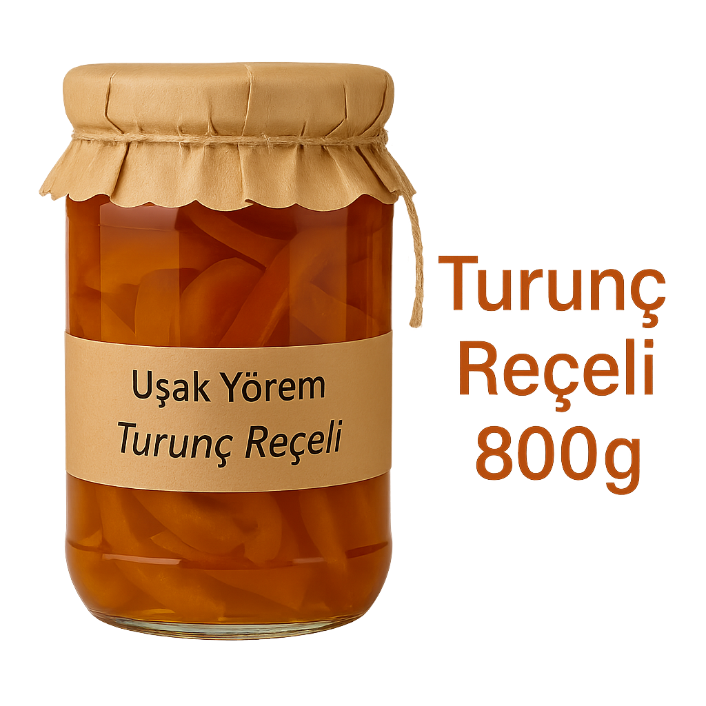 Turunç Kabuğu  Reçeli 660cc Uşak Yörem
