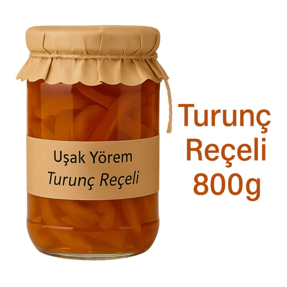 Turunç Kabuğu  Reçeli 660cc Uşak Yörem