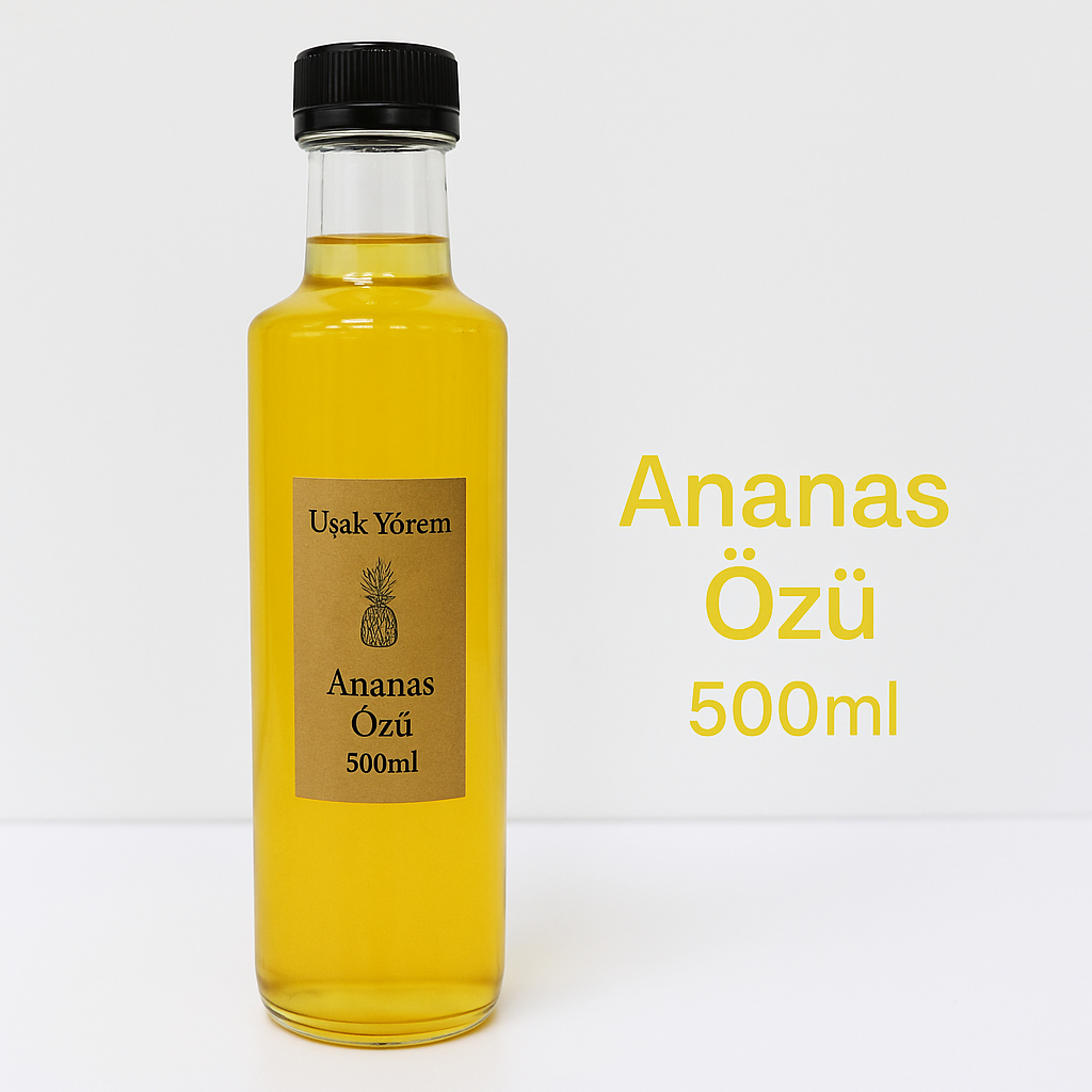 Ananas Özü 500 ml Uşak Yörem