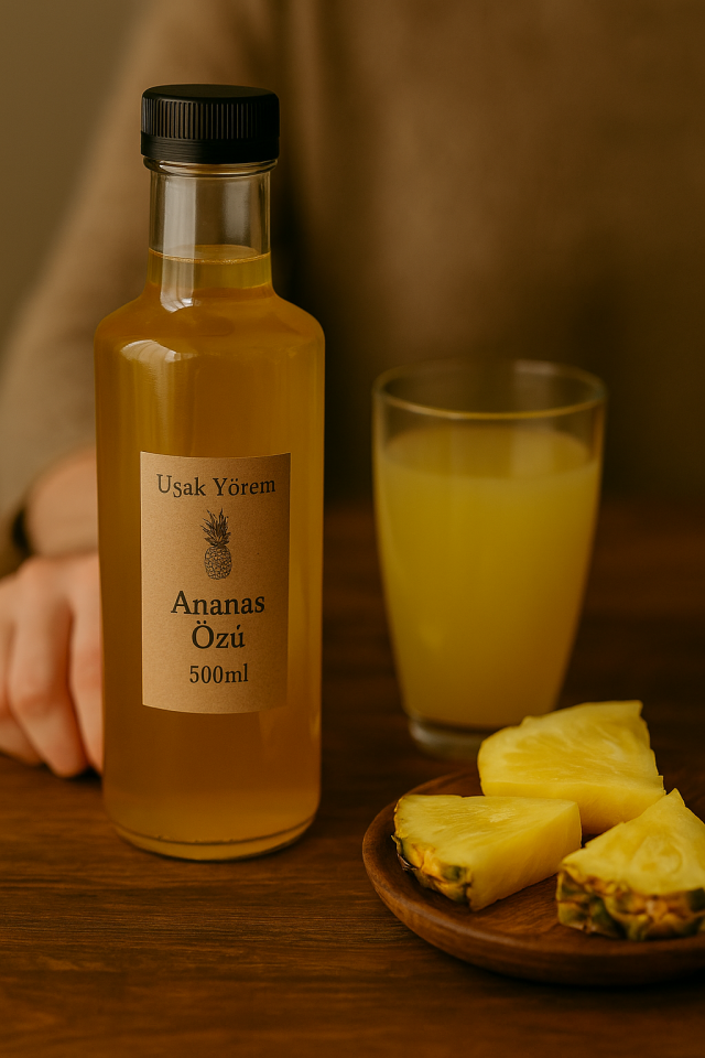 Ananas Özü 500 ml Uşak Yörem