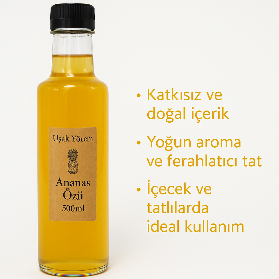 Ananas Özü 500 ml Uşak Yörem
