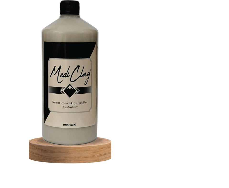Medi Clay Bentonit İçeren Takviye Edici Gıda  1000 ml.