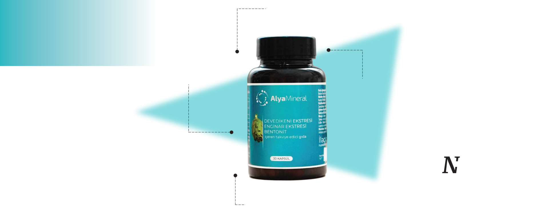 Devedikeni Ekstresi Enginar Ekstresi Bentonit İçeren Takviye Edici Gıda