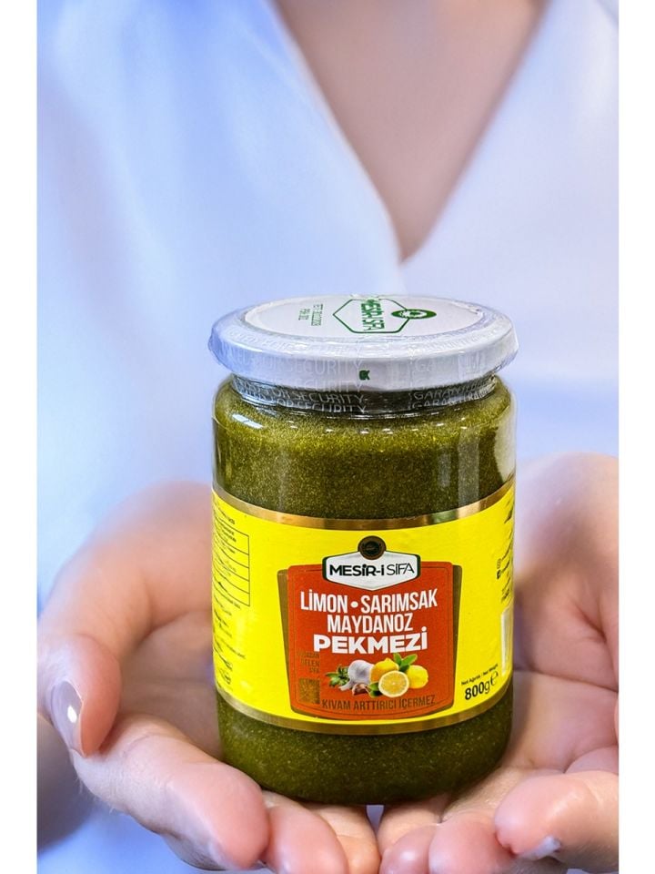 Mesir-i Şifa Limon Sarımsak Maydanoz Pekmezi 800 Gram