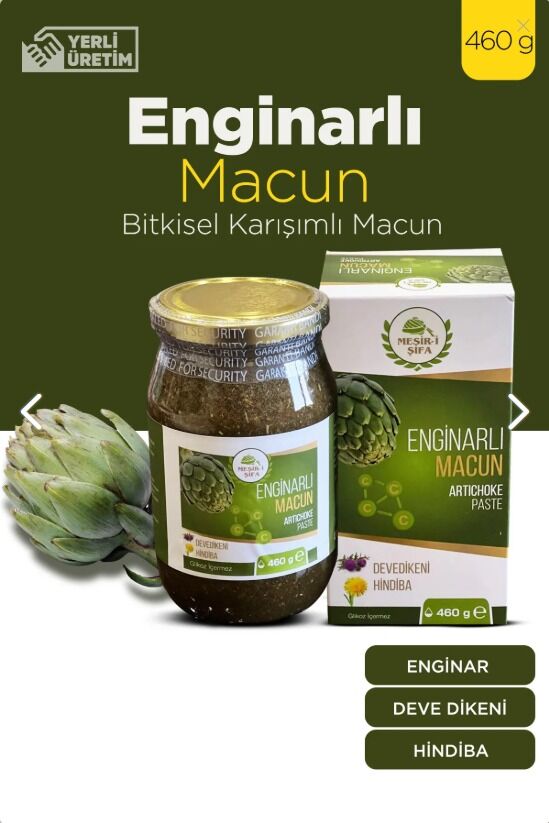 Mesir-i Şifa Enginarlı  Macun  Bitkisel Karışımlı Macun 460 Gram