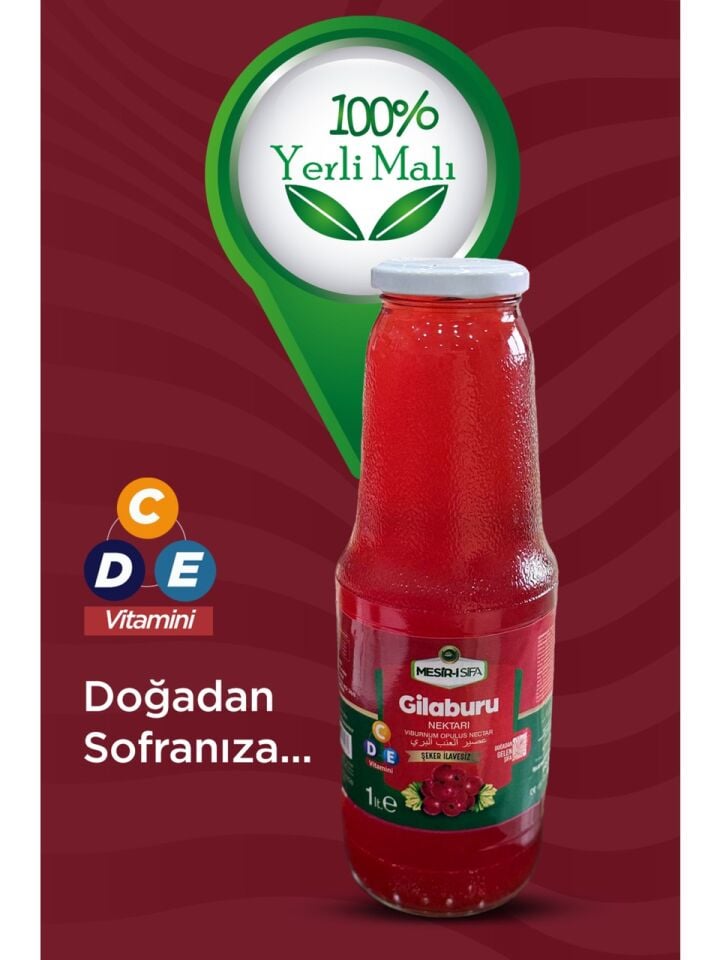 Mesiri Şifa Gilaburu Nektarı  1000 ml