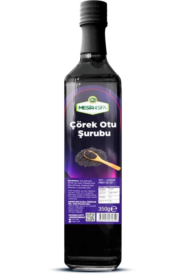 Mesirişifa Çörek Otu Şurubu 350gr